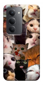 Чохол Сats сollage для Xiaomi Redmi 15 (Europe version)
