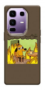 Чохол Dog in the fire для Infinix Note 50 Pro+