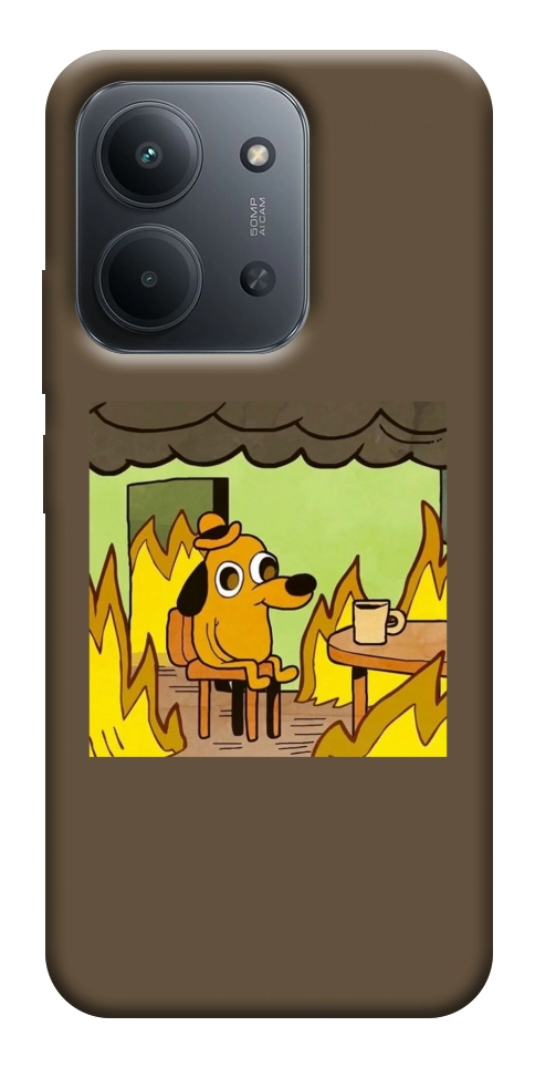 Чохол Dog in the fire для Xiaomi Redmi 15C (Europe version)
