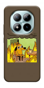 Чехол Dog in the fire для Xiaomi Redmi Note 15 Pro+ 5G