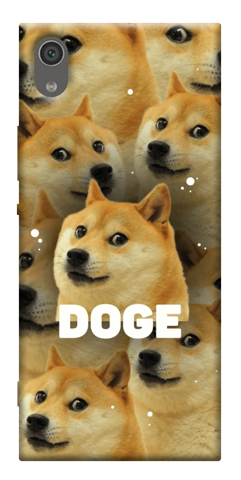 Чехол Doge pattern для Sony Xperia XA1