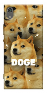 Чехол Doge pattern для Sony Xperia XA1