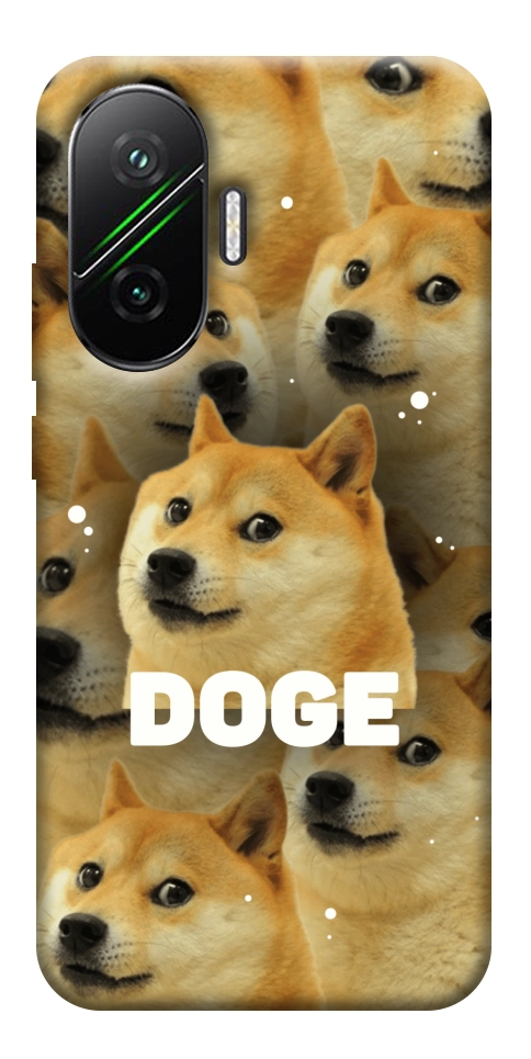 Чохол Doge pattern для Xiaomi Poco F7