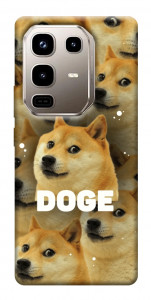 Чехол Doge pattern для Infinix Note 50 Pro 4G