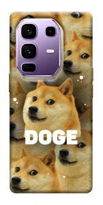 Чехол Doge pattern для Infinix Note 50 Pro+