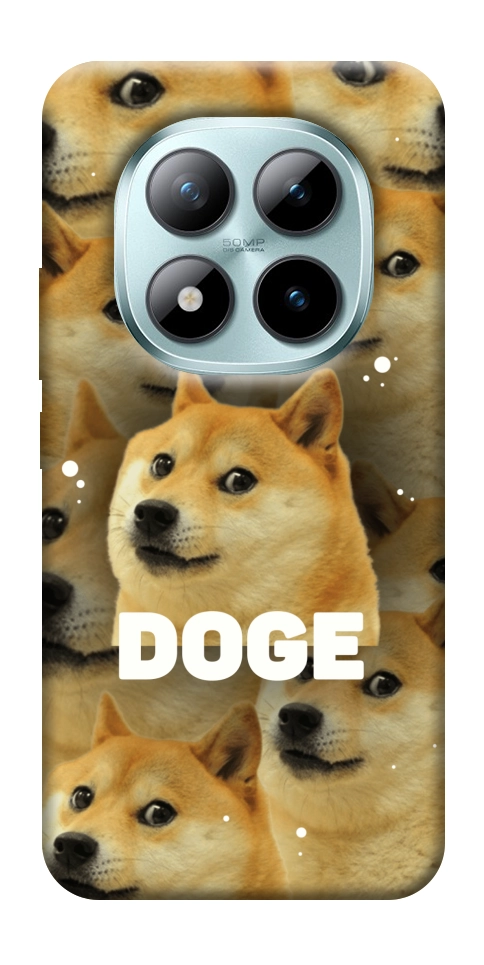 Чехол Doge pattern для Xiaomi Redmi Note 15 Pro+ 5G