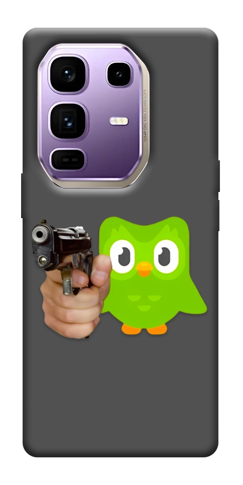 Чехол Duolingo meme для Infinix Note 50 Pro+