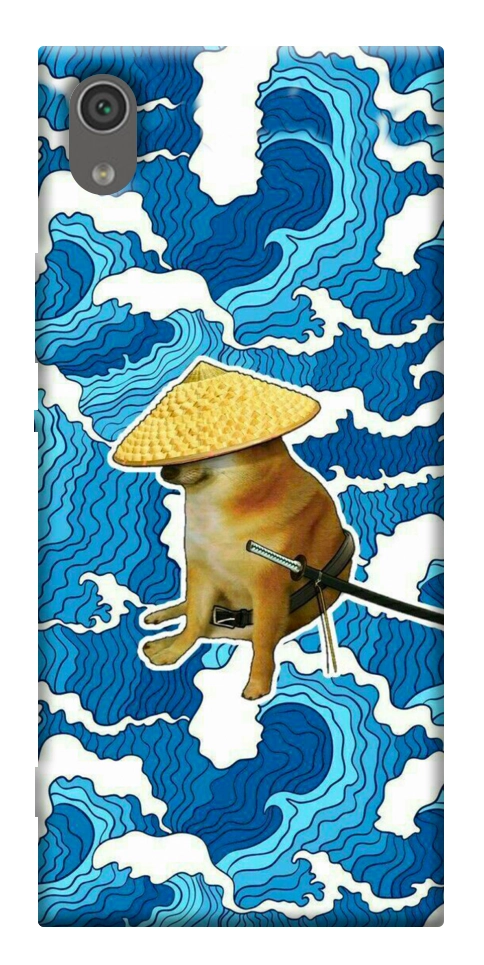 Чехол Sad dog samurai для Sony Xperia XA1