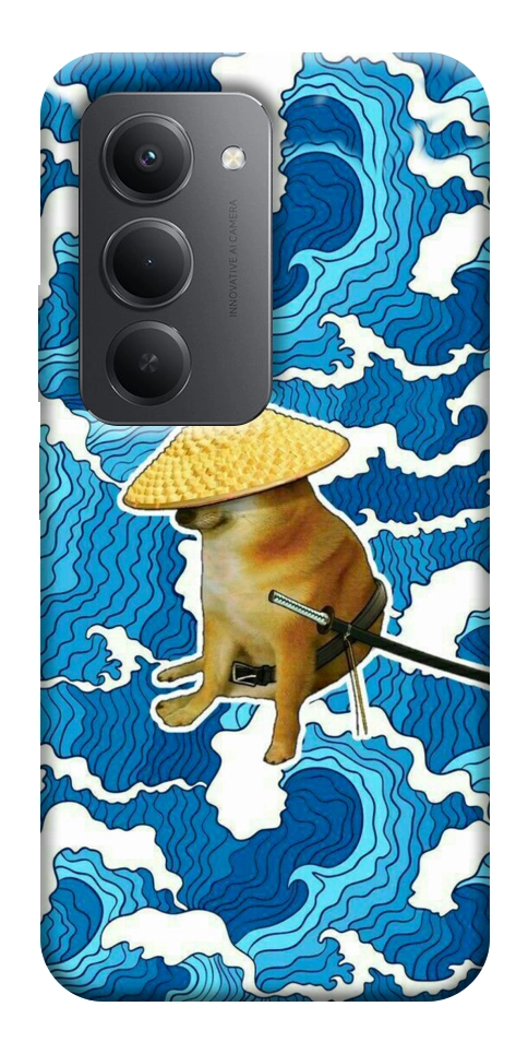 Чехол Sad dog samurai для Xiaomi Redmi 15 (Europe version)