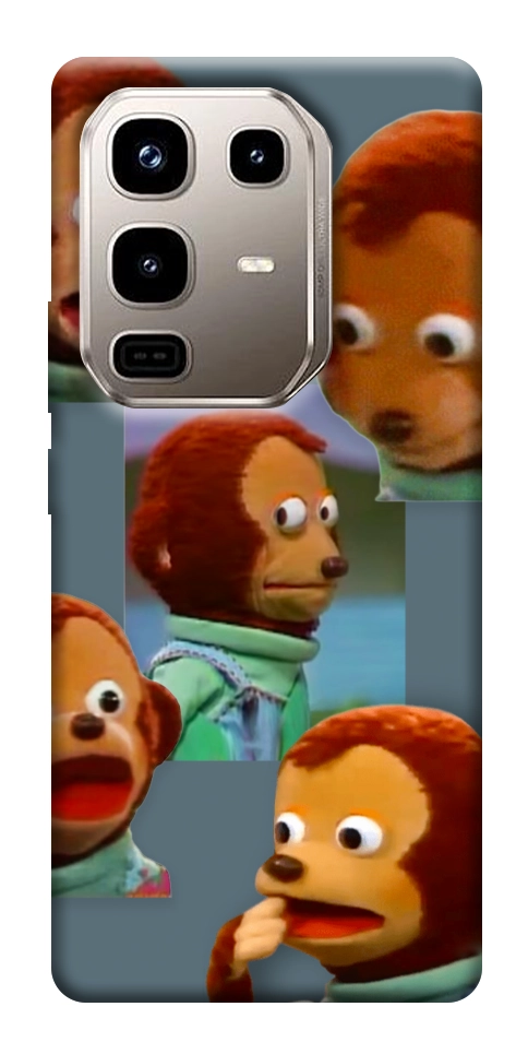 Чехол Side eye monkey для Infinix Note 50 Pro 4G