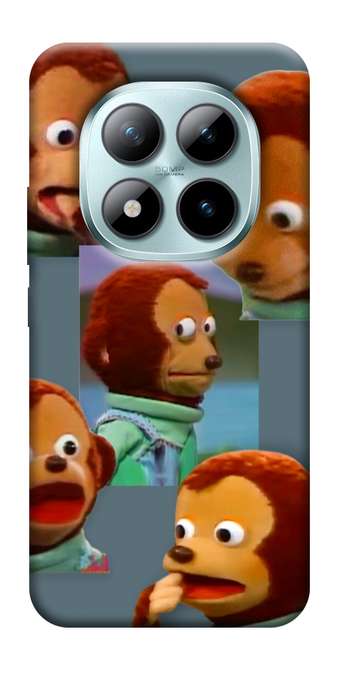 Чехол Side eye monkey для Xiaomi Redmi Note 15 Pro 5G