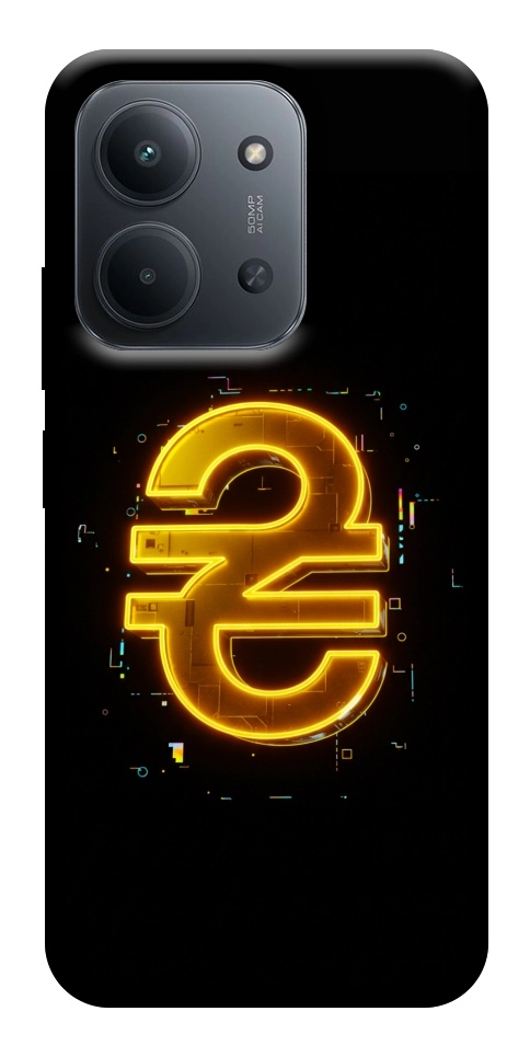 Чохол Gold hryvna для Xiaomi Redmi 15C (Europe version)