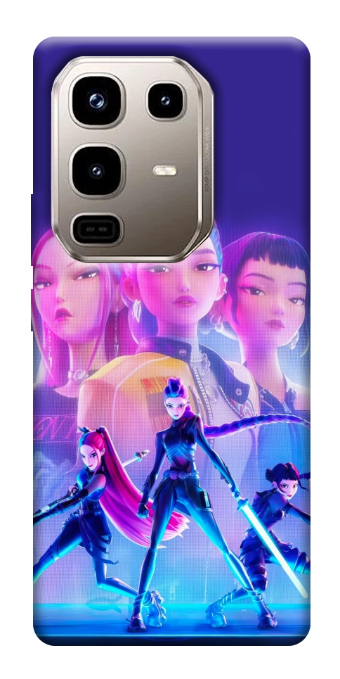 Чехол KPOP Demon Hunters для Infinix Note 50 Pro 4G
