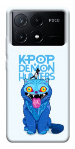 Чохол Demon Kpop cat для Xiaomi Poco X6 Pro