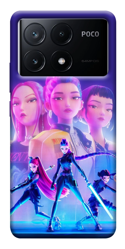 Чохол KPOP Demon Hunters для Xiaomi Poco X6 Pro
