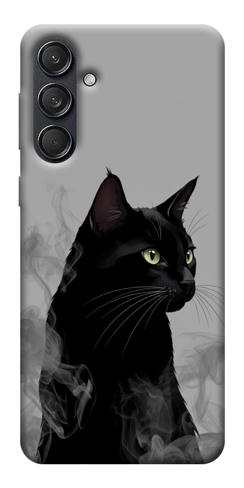 Чохол Smoke cat для Galaxy M55