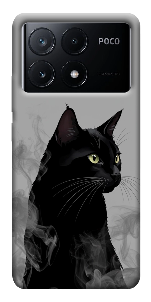 Чехол Smoke cat для Xiaomi Poco X6 Pro