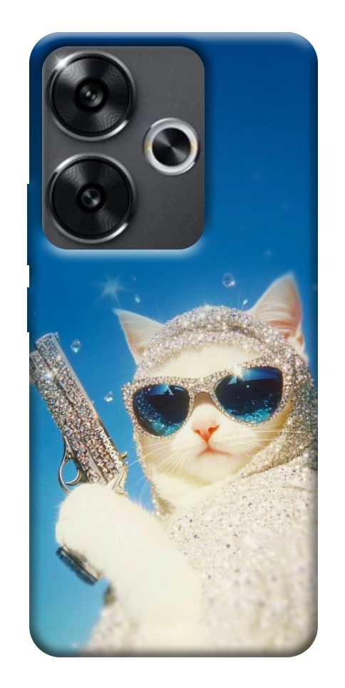 Чохол Diamond kitty для Xiaomi Poco F6