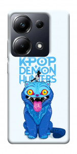 Чехол Demon Kpop cat для Xiaomi Poco M6