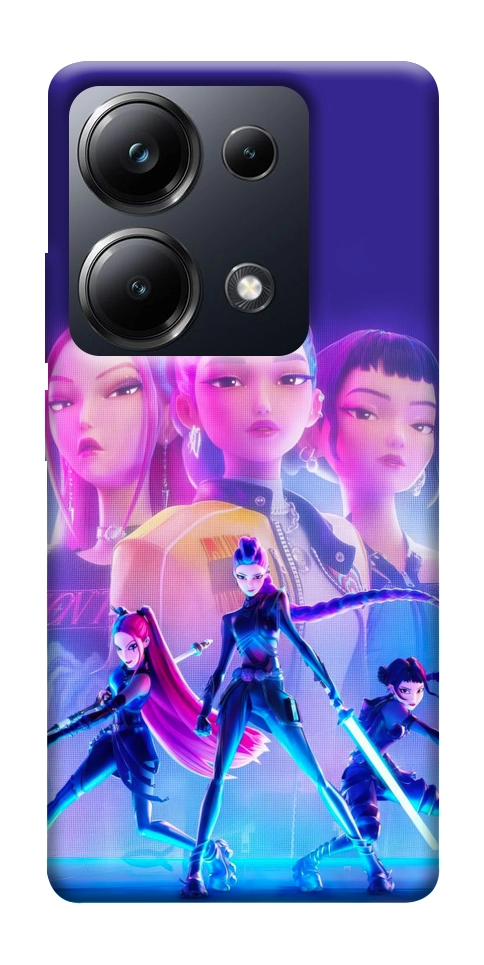 Чехол KPOP Demon Hunters для Xiaomi Poco M6
