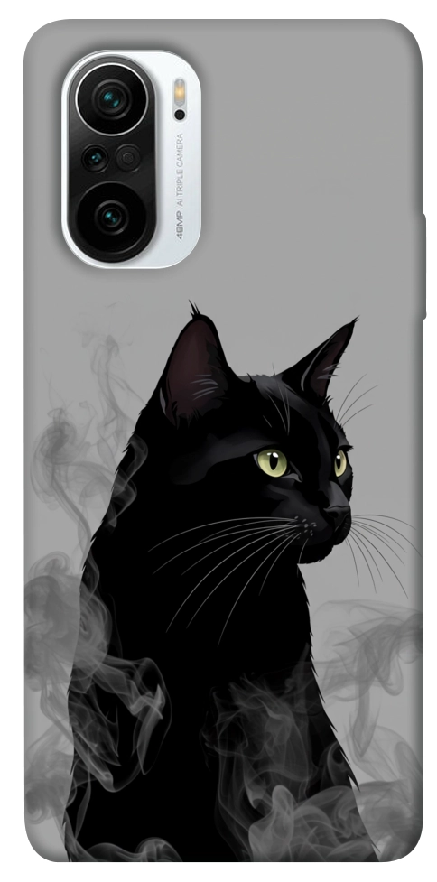 Чехол Smoke cat для Xiaomi Redmi K40