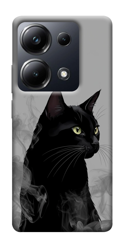 Чехол Smoke cat для Xiaomi Poco M6