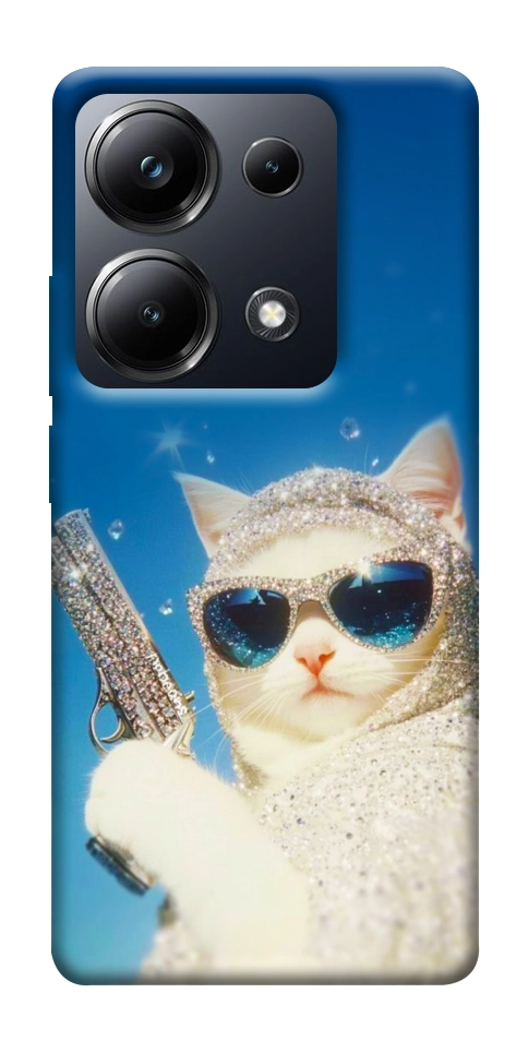 Чехол Diamond kitty для Xiaomi Poco M6