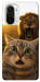 Чохол Shocked cat and lion для Xiaomi Redmi K40
