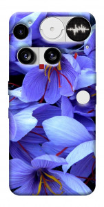 Чехол Фиолетовый сад для Nothing Phone (3)