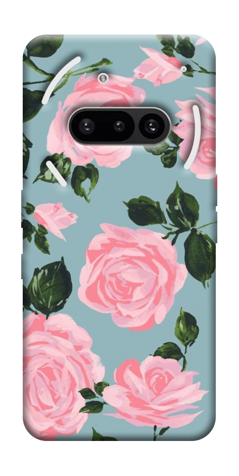 Чехол Розовый принт для Nothing Phone (3a)