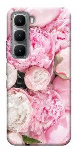 Чехол Pink peonies для Infinix Hot 60i