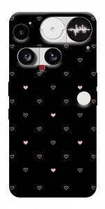 Чехол Сердечки для Nothing Phone (3)