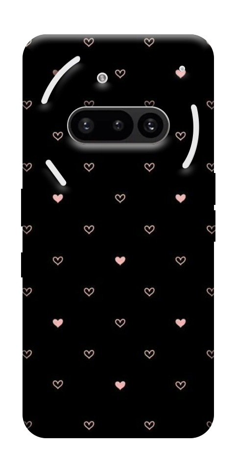 Чехол Сердечки для Nothing Phone (3a)