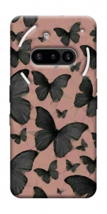 Чехол Порхающие бабочки для Nothing Phone (3a)