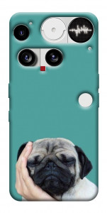 Чехол Спящий мопс для Nothing Phone (3)