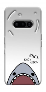 Чехол Акула кусь кусь для Nothing Phone (3a)