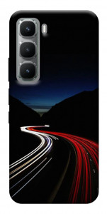 Чехол Красно-белая дорога для Infinix Hot 60i