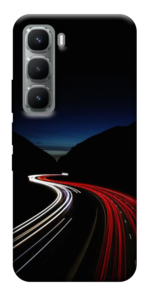 Чехол Красно-белая дорога для Infinix Hot 60 Pro