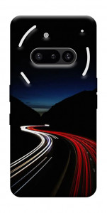 Чехол Красно-белая дорога для Nothing Phone (3a)