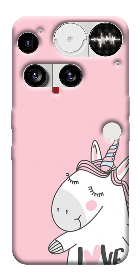 Чехол Unicorn love для Nothing Phone (3)
