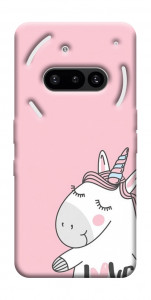Чехол Unicorn love для Nothing Phone (3a)