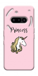 Чехол Princess unicorn для Nothing Phone (3a)