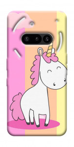 Чехол Танцующий единорог для Nothing Phone (3a)