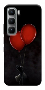 Чехол Красные шары для Infinix Hot 60