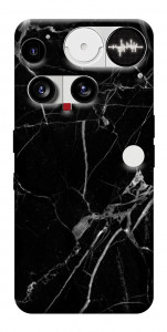 Чехол Черный мрамор для Nothing Phone (3)