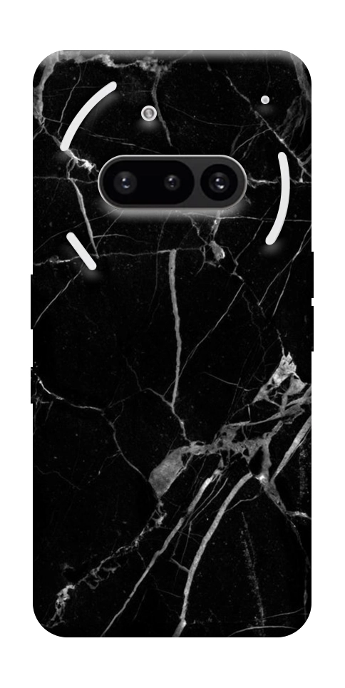 Чехол Черный мрамор для Nothing Phone (3a)
