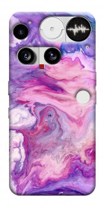 Чехол Розовый мрамор 2 для Nothing Phone (3)