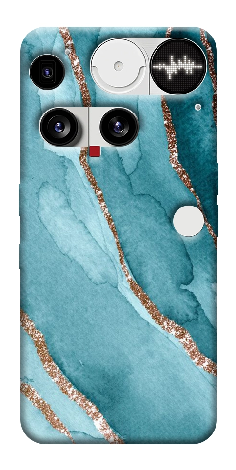 Чехол Морская краска для Nothing Phone (3)
