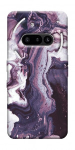 Чехол Красный мрамор для Nothing Phone (3a)