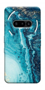 Чехол Голубая краска для Nothing Phone (3a)